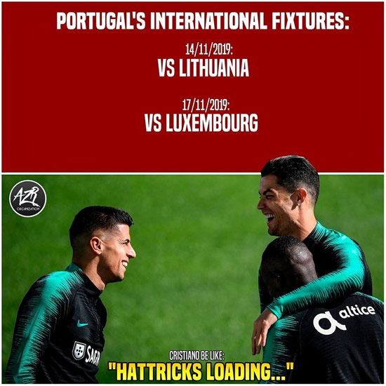 7M Daily Laugh - How Many Hattricks Can Cristiano Score In This International Break?