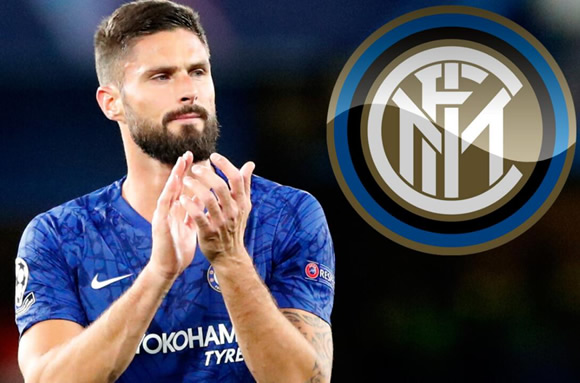 Conte's Giroud chase goes 'full steam ahead' as Inter attempt to push through transfer for wantaway Chelsea striker