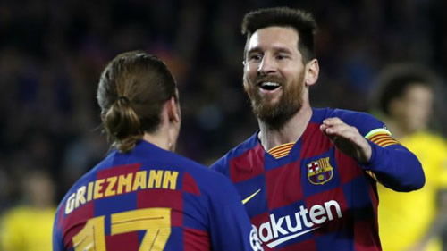 Signs of life in the Messi-Griezmann relationship