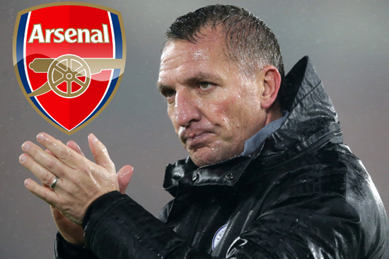 'MADE A CHOICE' Rodgers says Arsenal move ‘not logical’ as top target insists he is happy at Leicester