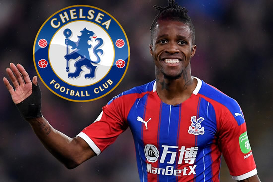 WILF AND A WAY Chelsea ‘hold talks with Wilfried Zaha’s agent’ as Lampard plots summer move when transfer ban is lifted