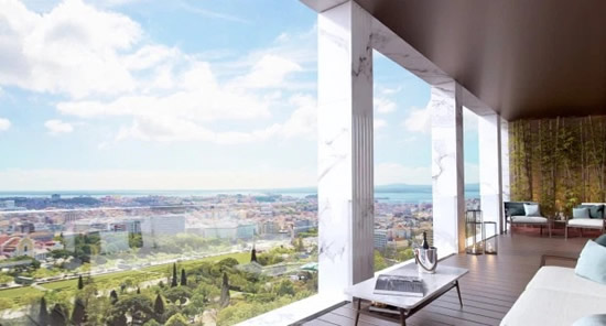 Inside Cristiano Ronaldo's new £6m luxury Lisbon flat featuring gym and indoor pool close to bedsit he lived in as a kid
