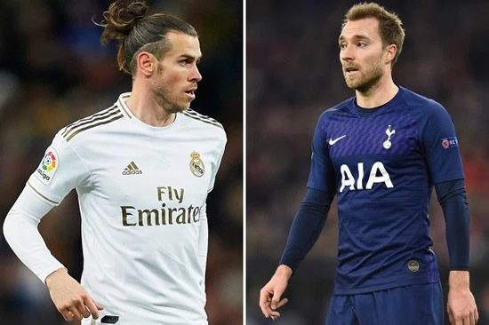 SWAP SHOP Gareth Bale ‘in contact’ with Mourinho over shock return to Tottenham which could see Eriksen transfer to Real Madrid