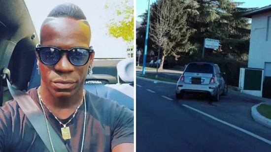 Mario Balotelli Involved In A Car Crash At 5am On New Year's Day