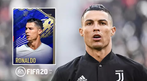 Cristiano Ronaldo Has Been Given A 99-Rated FIFA Team Of The Year Card