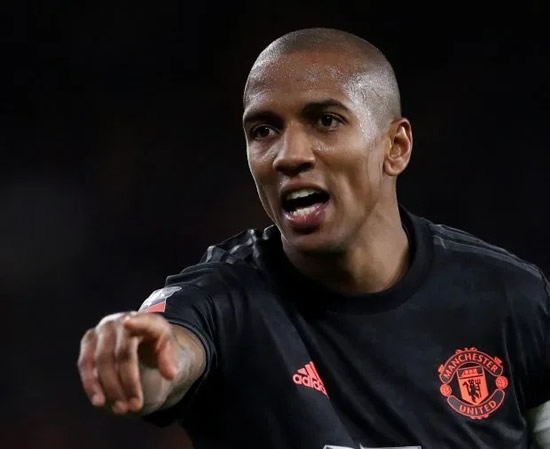 ASH SPLASH Crystal Palace join Inter in race to poach Ashley Young despite Man Utd contract offer