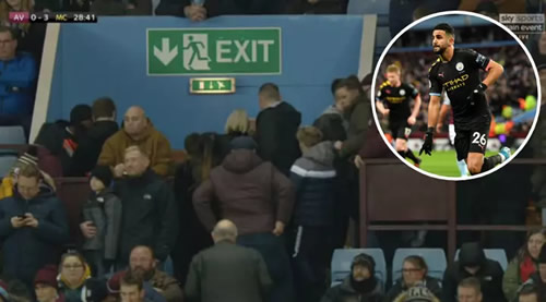 Aston Villa Fans Leave After 28 Minutes Following Manchester City Masterclass