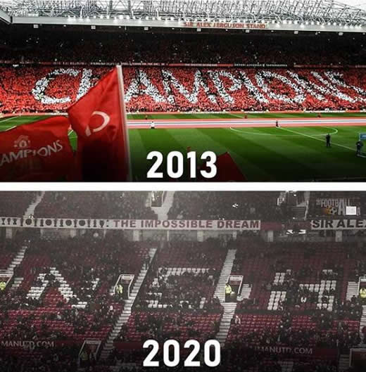 7M Daily Laugh - The devolution of Old Trafford