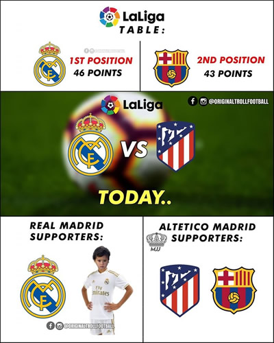 7M Daily Laugh - Madrid Derby today