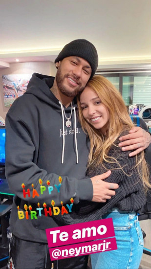 Gang of stunning models bombard Neymar with birthday messages as PSG ace enjoys single life