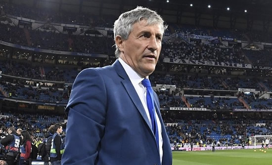 Barcelona coach Setien: Clearly we need to sign a striker