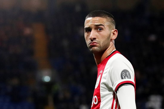 Ajax confirm Hakim Ziyech to Chelsea transfer with classy farewell message
