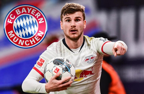 Bayern Munich ready to battle Liverpool in transfer pursuit for RB Leipzig star Timo Werner
