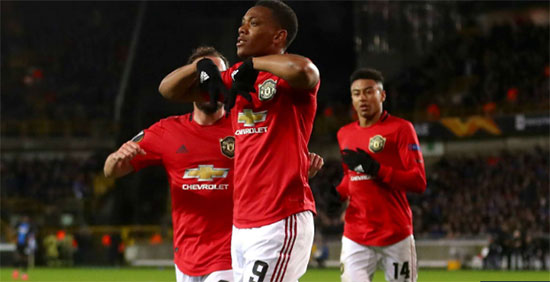 Club Brugge 1-1 Manchester United: Martial away goal gives Red Devils the edge