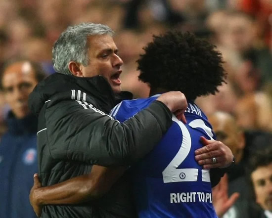 BACK FOR MOUR Willian eyes Spurs transfer for Mourinho reunion if Chelsea do not extend Brazilian’s contract