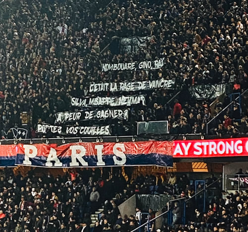 PSG fans slam Neymar and Kylian Mbappe with brutal banner before Bordeaux clash