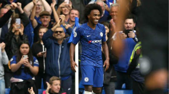 Mourinho wants to bring Willian from Chelsea to Tottenham on a free transfer - report