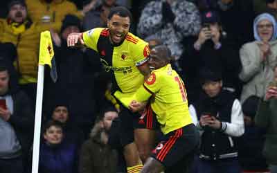 Watford 3-0 Liverpool: Reds finally beaten as Sarr and Deeney lead clinical win