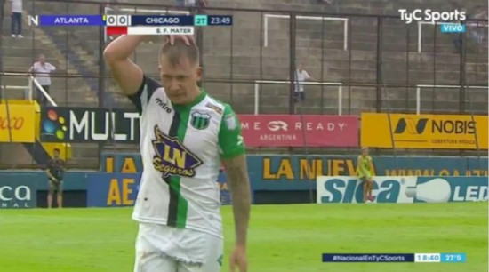 Argentine star Arnaldo Gonzalez facing jail for making anti-Semitic gestures to rival fans after he is sent off