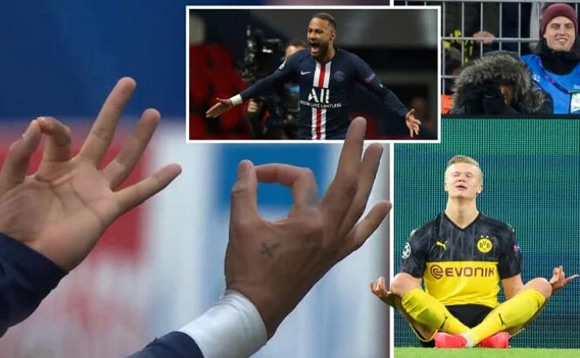 Neymar, Mbappe and PSG stars mock Haaland celebration after French side dump Borussia Dortmund out of Champions League