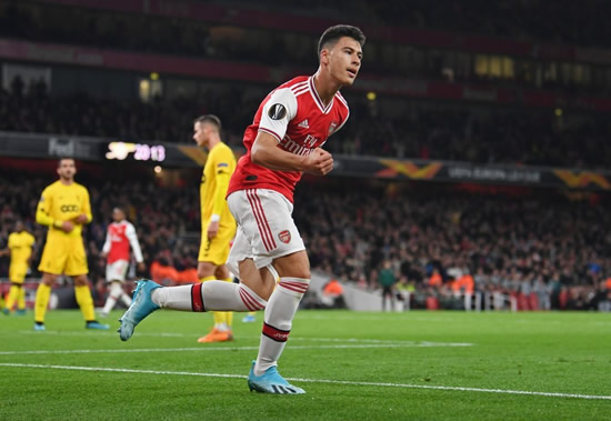 Gabriel Martinelli outlines his Arsenal ambitions: 'I want to win the Champions League'
