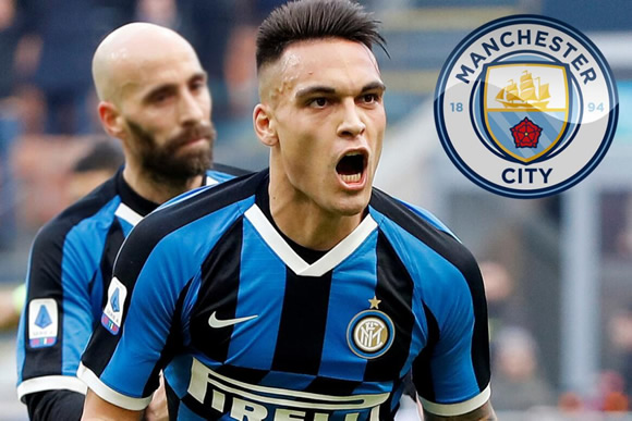 Man City favourites to sign £97.5m Lautauro Martinez in four-way transfer battle
