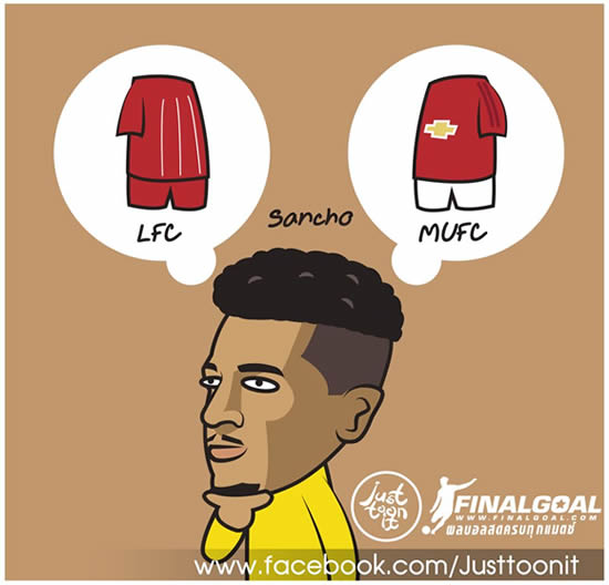 7M Daily Laugh - Sancho > MUFC / LFC ?