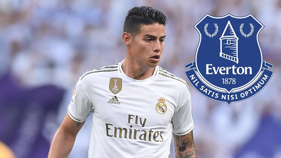 Transfer news and rumours LIVE: Everton make Real Madrid's Rodriguez their top priority