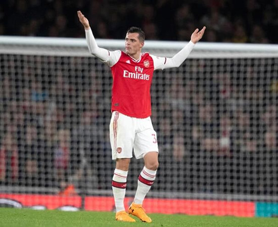 Granit Xhaka opens up on 'hatred' from Arsenal fans after 'f*** off' rant and wants to put bust-up behind him