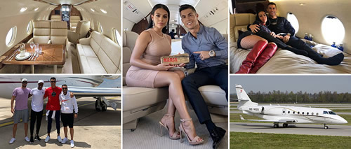 Cristiano Ronaldo and family return to Italy on private jet after spending two months of lockdown in Madeira