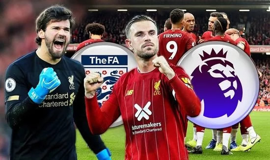 Liverpool to be crowned Premier League champions with three teams relegated as FA step in