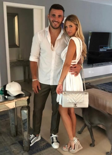 Arsenal star Sead Kolasinac’s wife held by police at airport for bringing stun gun into the UK