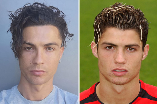 Cristiano Ronaldo makes it hard to copy his new look: Approved?