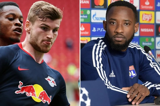 STRIKING GOLD Man Utd join Timo Werner transfer hunt with Liverpool and eye Lyon striker Moussa Dembele with Ighalo loan ending