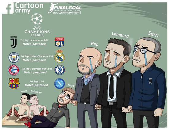 7M Daily Laugh - Still waiting for UCL