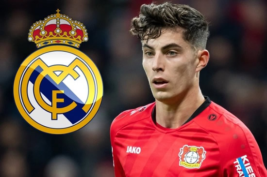 REAL FRENZY Real Madrid join transfer chase for Kai Havertz but Chelsea remain in pole position for German star