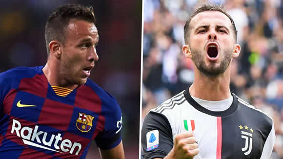 Pjanic and Arthur to undergo medicals as Barcelona & Juventus close on midfielder swap