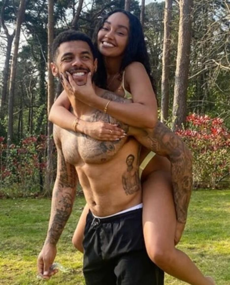 Watford ace Andre Gray 'hosted lockdown birthday bash for 20 pals' at mansion he shares with Leigh-Anne Piddock