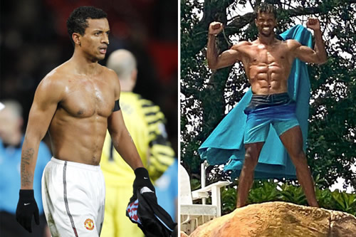 Former Man Utd star Nani shows off ripped physique in incredible body transformation aged 33