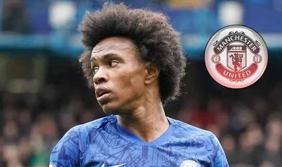 Chelsea star Willian could choose Man Utd transfer this summer for one reason
