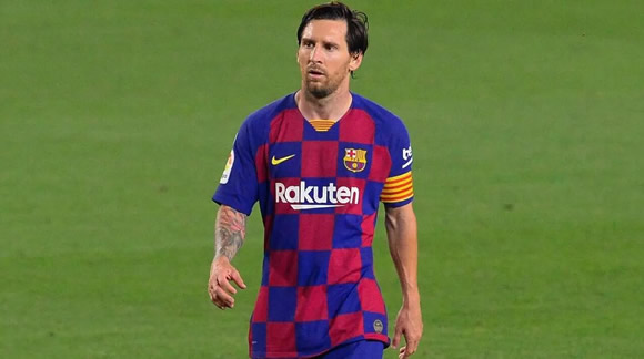 Lionel Messi halts Barcelona contract talks past 2021