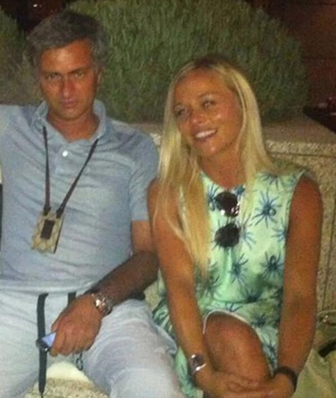 Married Jose Mourinho celebrates Tottenham win by visiting close female pal Prue Carter-Robinson