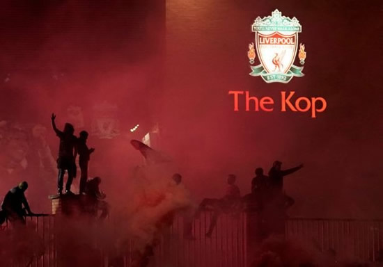 Liverpool fans' celebrations at Anfield lead to nine arrests on night of Premier League trophy lift