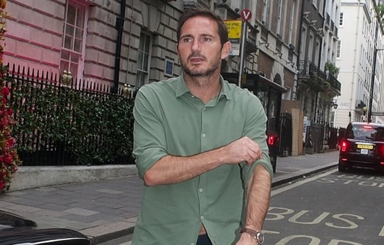 I'LL HAVE THE LAM Chelsea boss Frank Lampard has dinner with wife Christine as explosive Liverpool touchline row saga rumbles on