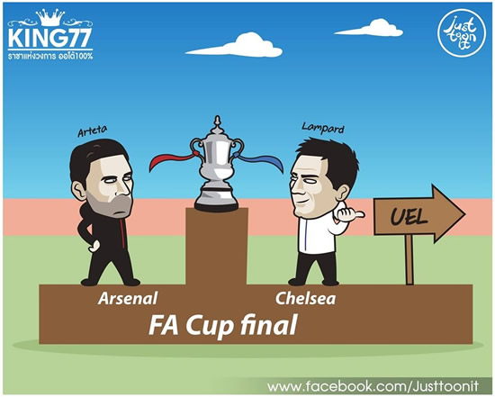 7M Daily Laugh - Arsenal v Chelsea Fa Cup final tonight!!