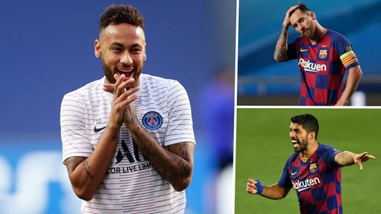 'Neymar broke up the best front three in history' - Leaving Barcelona for PSG a shame, says Minto