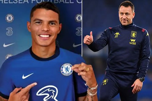 Chelsea legend John Terry reacts to Thiago Silva move as Blues confirm free transfer