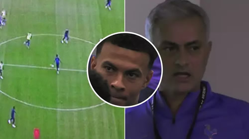 Jose Mourinho Called Dele Alli 'F***ing Lazy' In Spurs Team Meeting