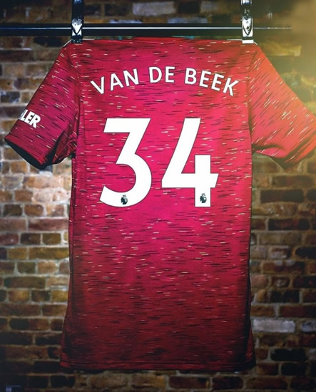 DUTCH COURAGE Man Utd announce Donny van de Beek transfer as Dutchman arrives in £39m deal and will wear No34 shirt