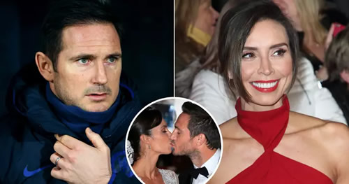 Frank Lampard Admits Going To His Wife Christine To Talk Over ‘Football Issues’